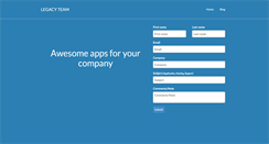 Desktop Screenshot of legacyteam.info